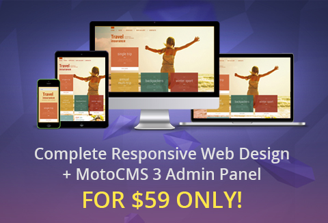Build websites with Moto CMS 3 website builder Feature Image
