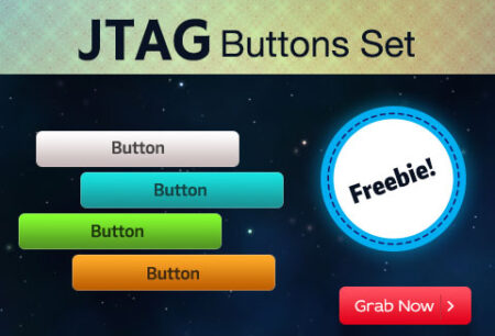 Editable Call to action button set feature image