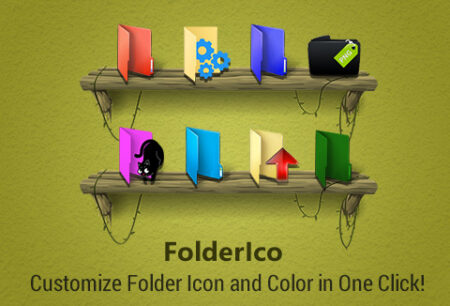 FolderIco - Folder icon customizer feature image