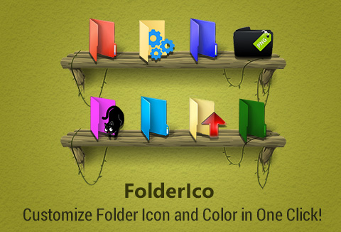 FolderIco - Folder icon customizer feature image