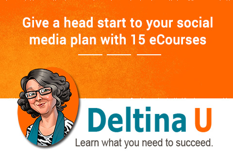 Social media plan with 15 social media eCourses Feature Image