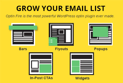 Optin Fire pro Plugin - Grow your email list