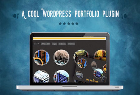 Cool WordPress portfolio plugin feature image
