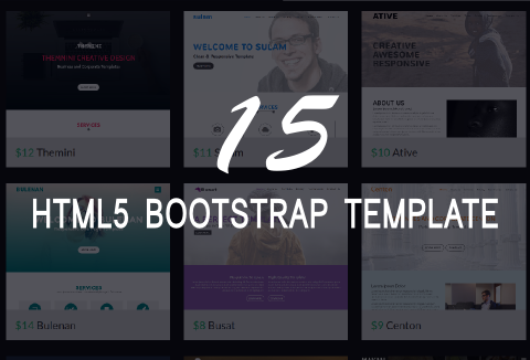 HTML5 Bootstrap Template