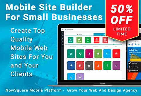 mobile site builder