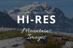 Cover images High resolution mountain images