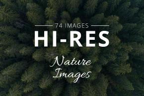 Cover images for high resolution nature images