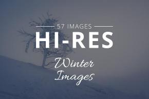 Cover images for high resolution winter images