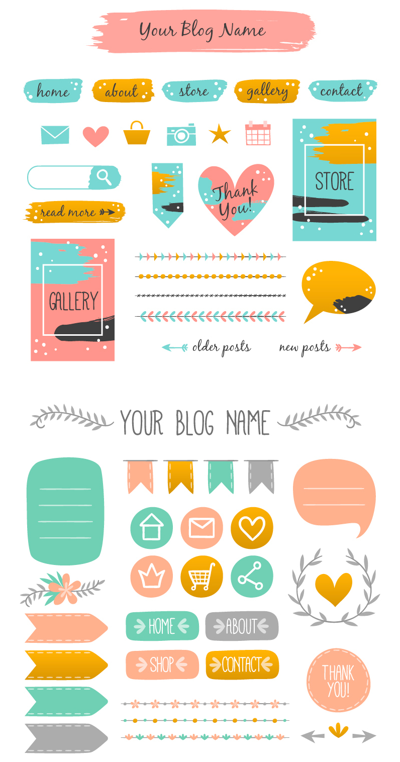 Web Design Elements for Blogs