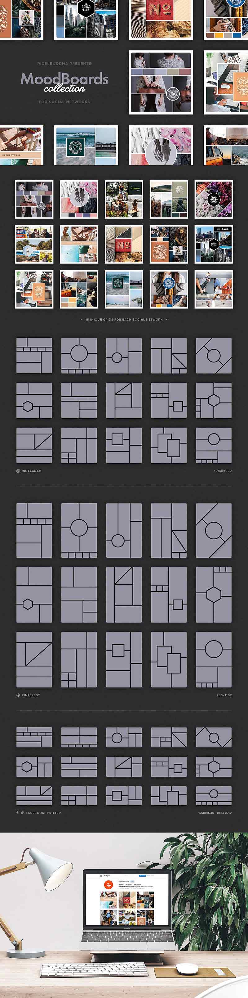 Socia Media Booster Templates