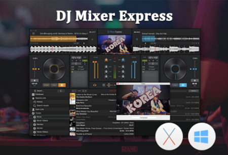 DJ Mixer Express Win & Mac