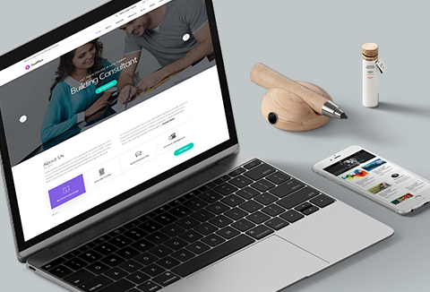 Feature image of 140 PSD Website Templates