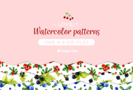 Free Watercolor Design Patterns