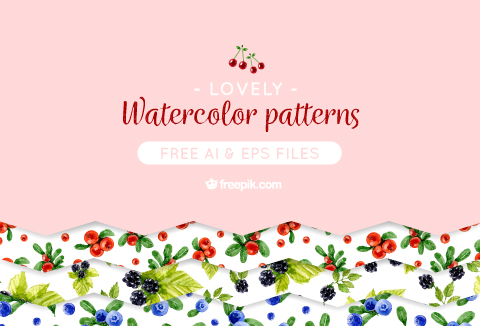 Free Watercolor Design Patterns