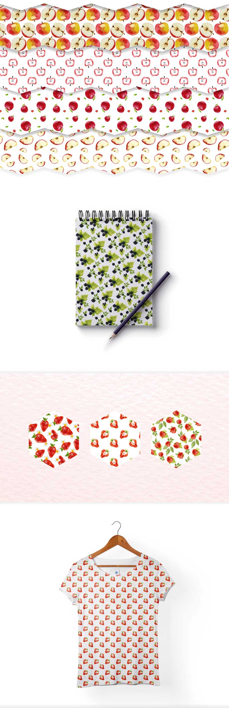 Free Watercolor Patterns