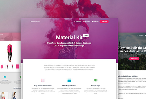 material-kit-pro - Bootstrap UI Kit