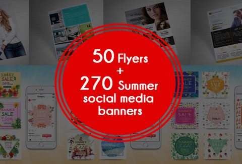 Social media banners & flyers