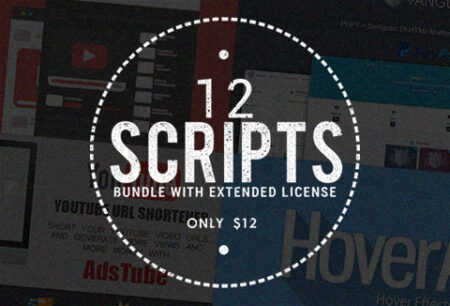 Website scripts with Commercial License