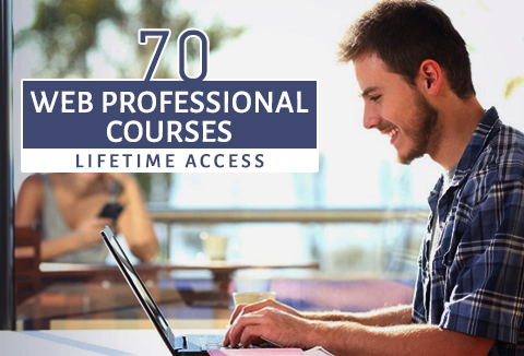 Lifetime Access to 70 Web Professional Courses Bundle