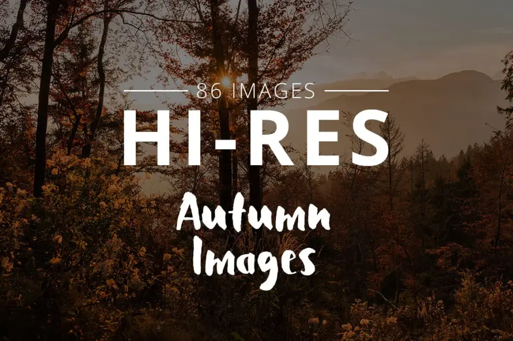 High Resolution Autumn Images