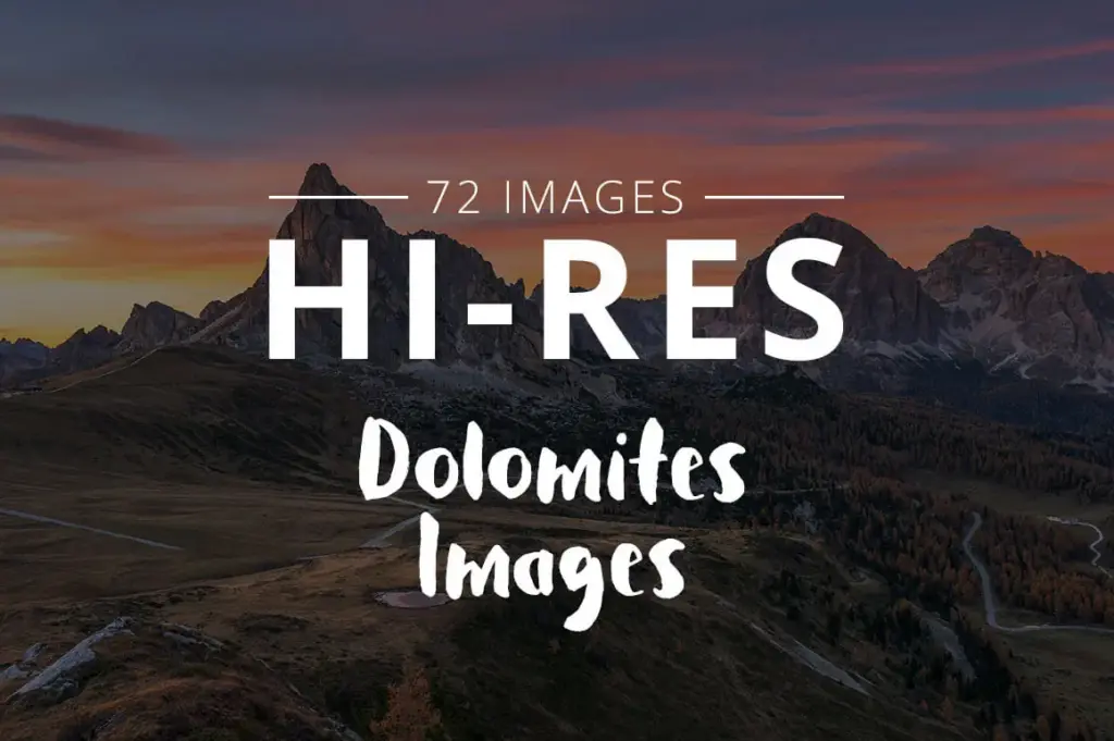 High resolution dolomite images