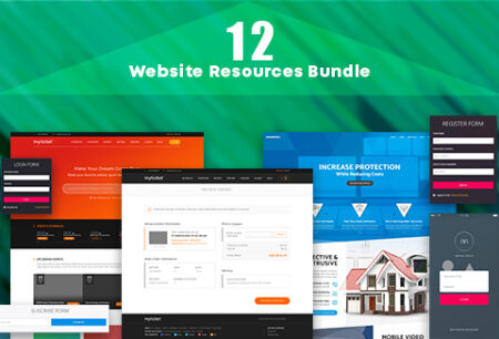 12 Website Resources Bundle Image