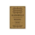 FREEBIE - 10 Vintage Style Wedding Invitation Templates | DealFuel