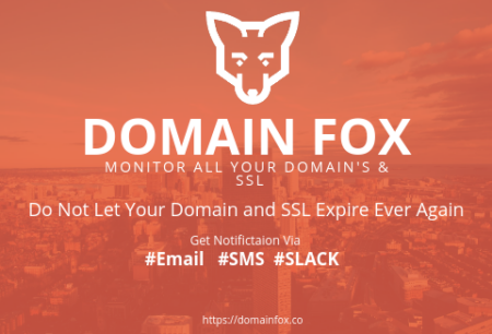 Domain Fox - Monitor your Domain & SSL Expiry Dates For A Lifetime