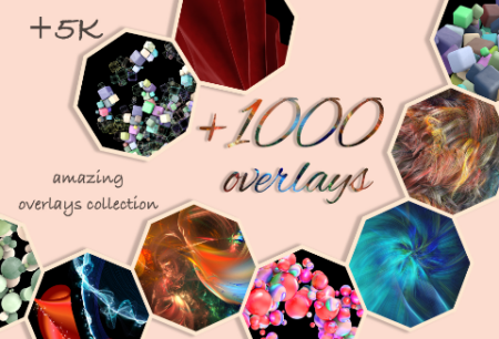 1000+ Photo Overlays Mega Pack Feature Image
