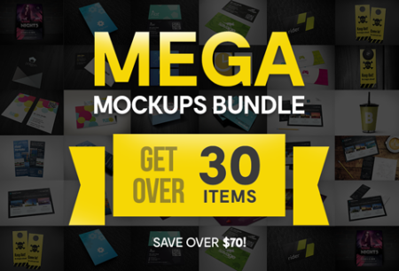 Deal feature image of business mockups bundle