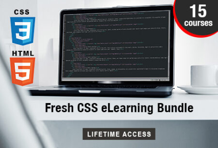 Learn CSS and HTML with Fresh CSS eLearning Bundle