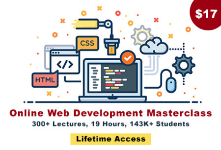 Online Web Development Master Class- Featured Image