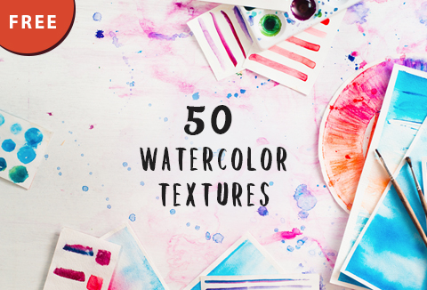 50 Free Watercolor Textures