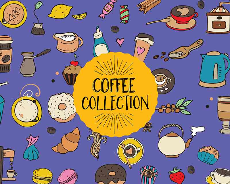 The Tiny Joy Kids Vector Bundle - Coffee Collection