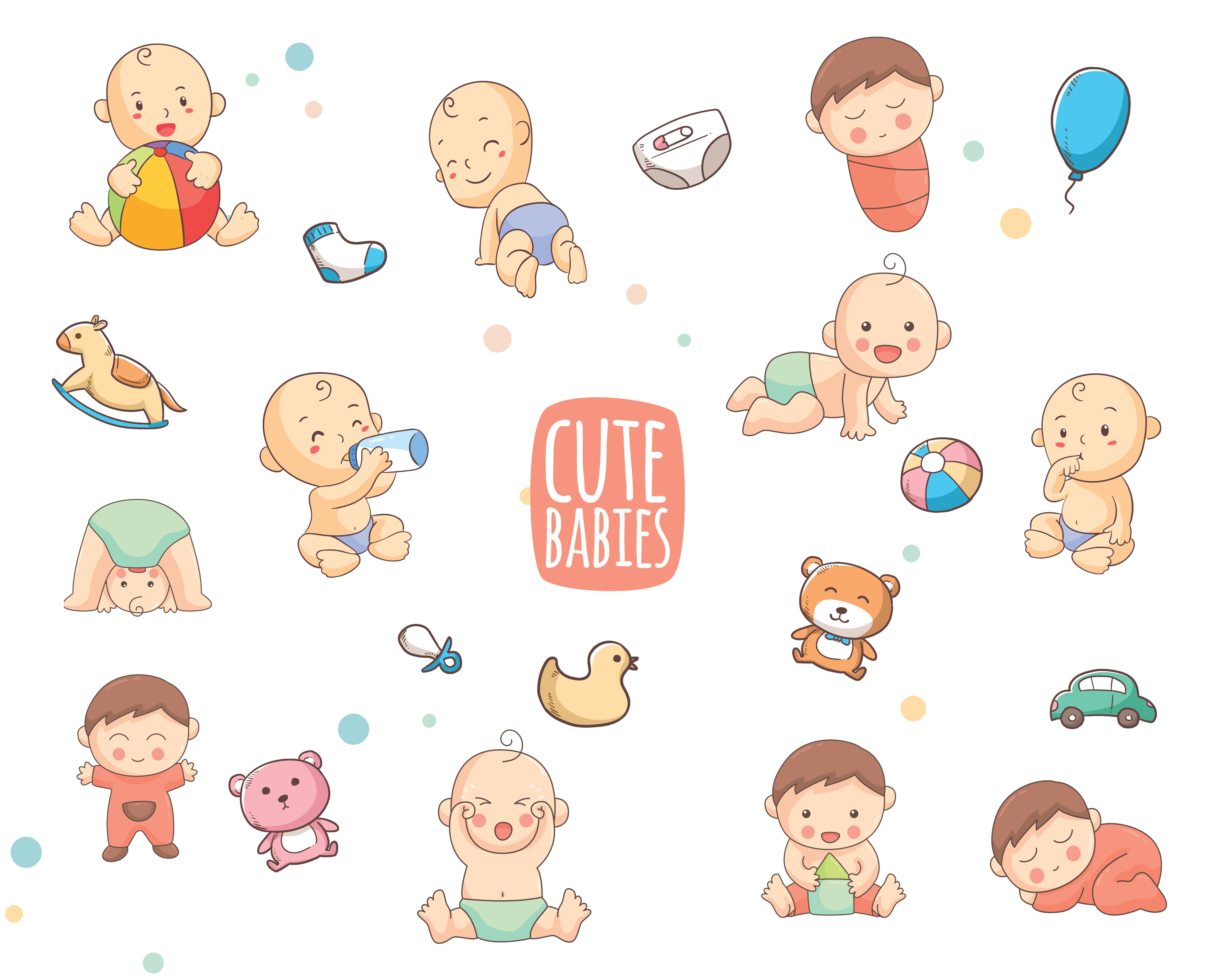 Tiny Joy Kids Vector Bundle Of 600+ Elements