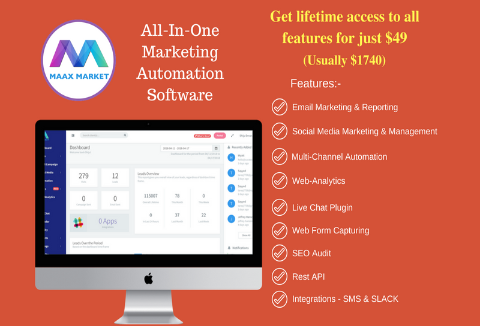 MaaxMarket - -An All-in-1 Digital Marketing Automation Software For A LIFETIME