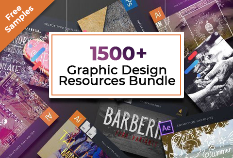 1500+ Graphic Design Resources Bundle