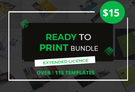 115 Ready To Print Templates Bundle