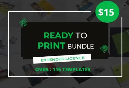 115 Ready To Print Templates Bundle