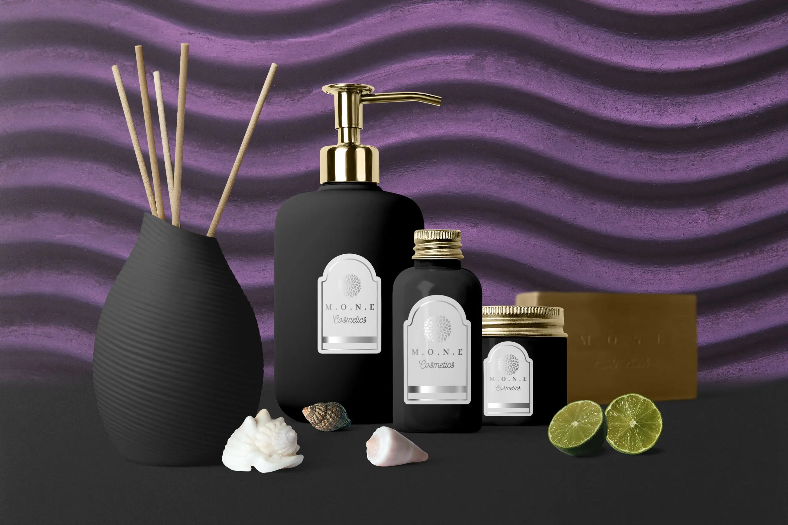 Free Cosmetics Mockup Preview2 cosmetic bottle mockupmakeup packaging mockuppump bottle mockup