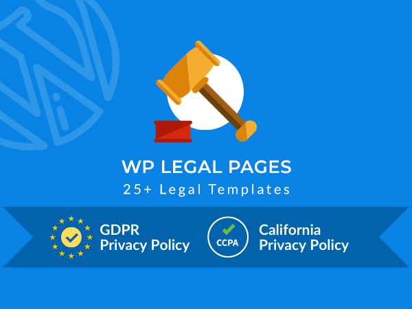 WP Legal Pages Plugin Feature Image