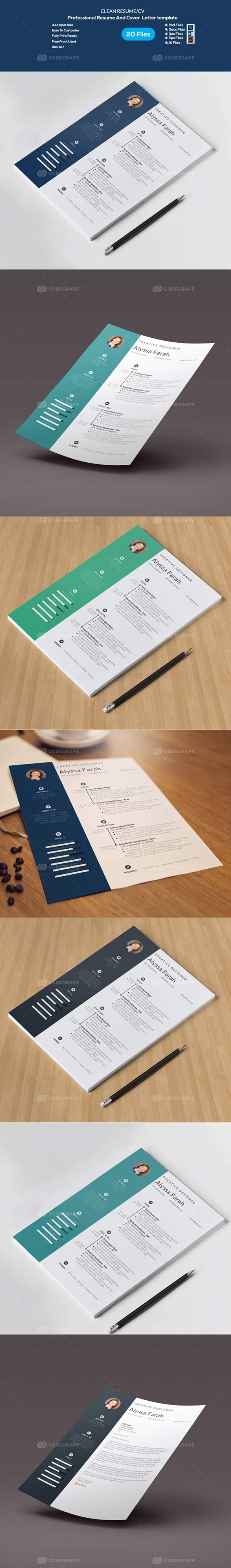 100 best resume templates with extended license for 19 dealfuel extended resume template