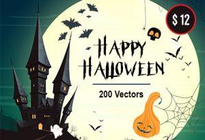 It's Scarier Than Ever With The Halloween Bundle 2018 | 200 Spooky Vector Images