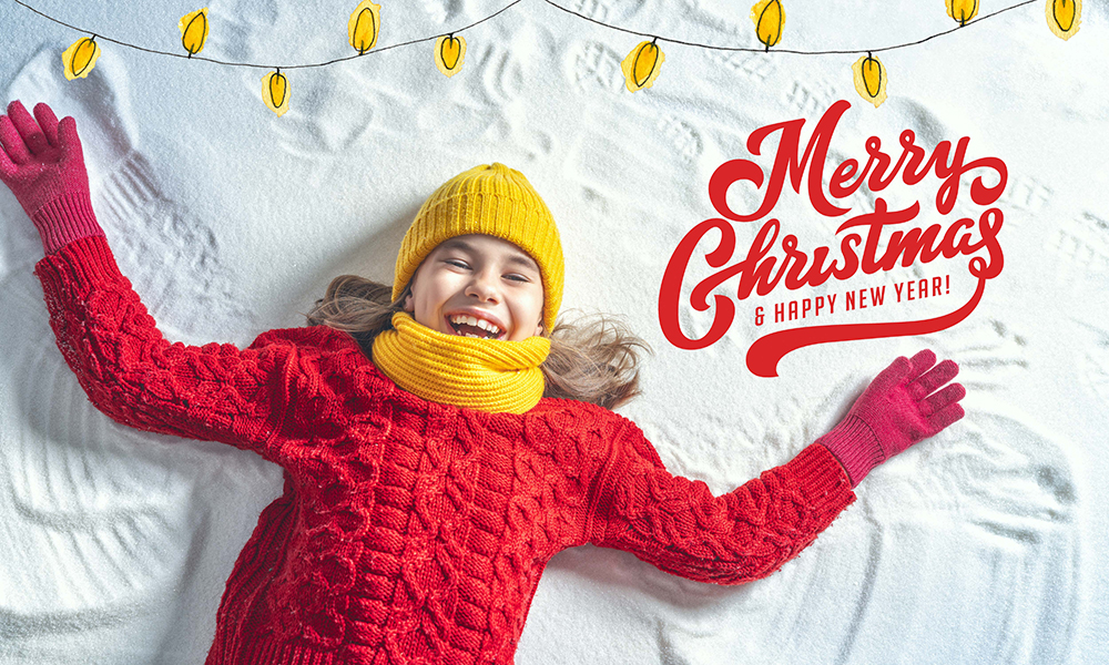 50 Photo & Text Overlays Bundle - Merry Christmas & New Year