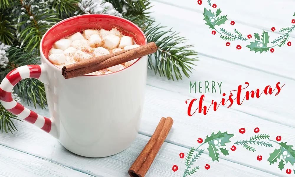 Xmas leaves and text Overlay 50 Photo & Text Overlays Bundle - Xmas 4