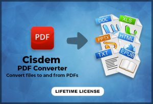 Cisdem PDF Converter For MAC - The Best PDF Solution With Lifetime License