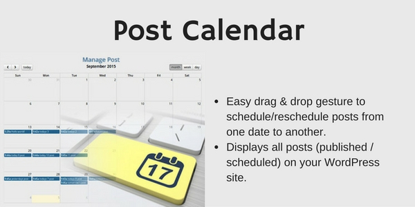 Post Calendar WP Plugin