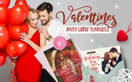 Feature image of Valentines Photo Card Templates