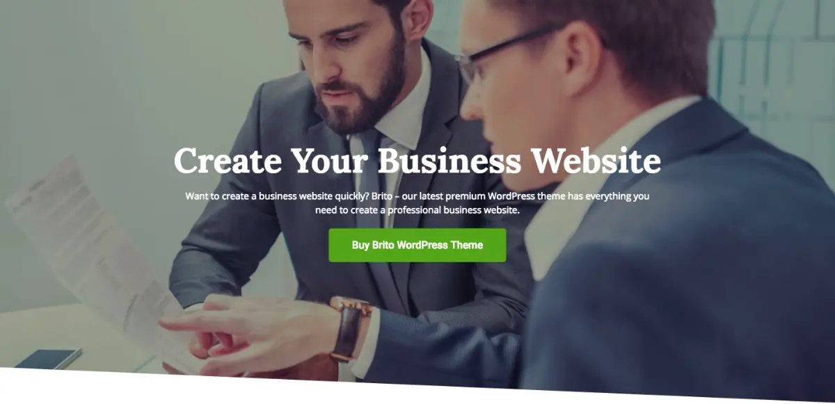 Brito Theme Website Preview Brito Theme Website Preview