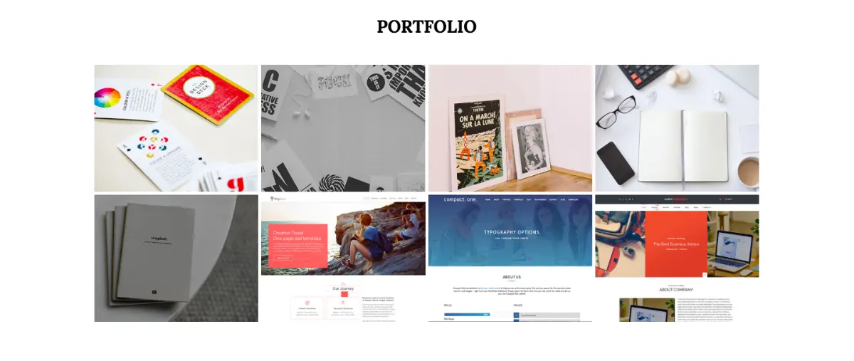 Brito Theme Portfolio Preview Brito Theme Preview - Portfolio
